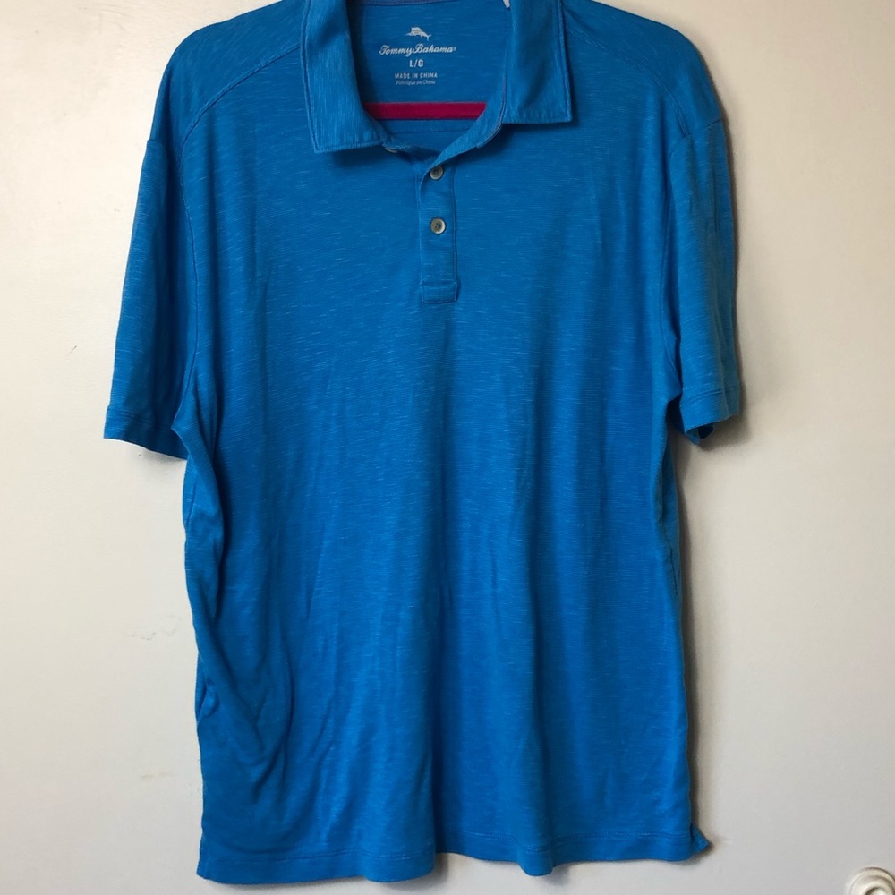 Men’s Tommy Bahama Short Sleeve Polo Shirt XL.